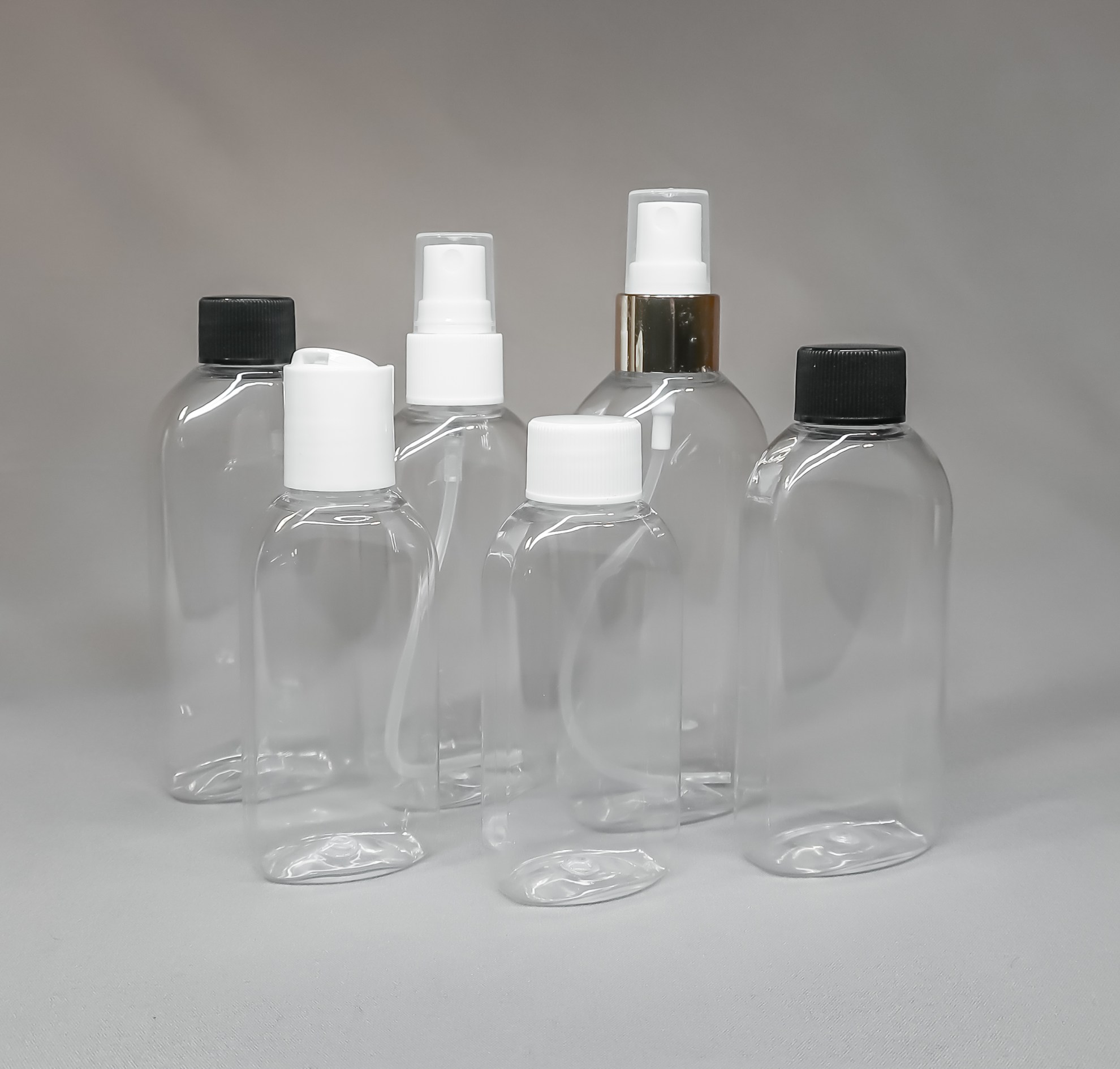 Oval PET Plastic Bottles from CJK Packaging LTD